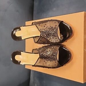 Christian Louboutin mules